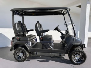 Artic Grey Evolution D5 Maverick Forward Facing Golf Cart 029